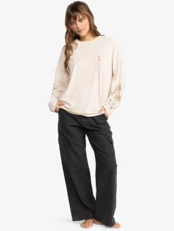 Roxy Womens Mawi Wave Oversized Short Sleeve T-Shirt