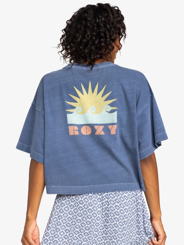 Roxy Womens Summer Flakes Short Sleeves T-shirt - Image 3