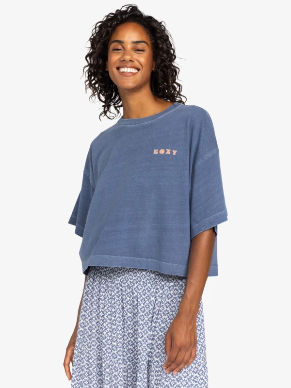 Roxy Womens Summer Flakes Short Sleeves T-shirt