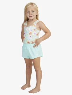 Roxy Girls 2-7 Solid Basic Swim Shorts