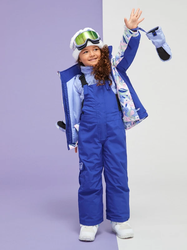 Roxy Girls 2-7 Lola Technical Snow Bib Pants - Image 5