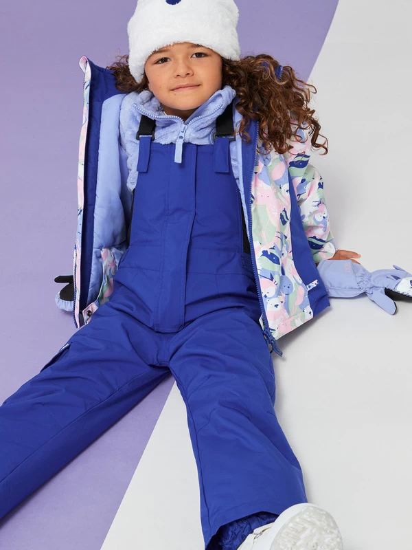 Roxy Girls 2-7 Lola Technical Snow Bib Pants - Image 11
