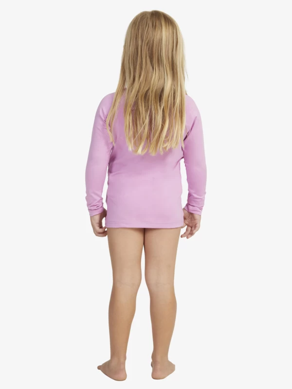 Roxy Girls 2-7 Essential Long Sleeve UPF 50 Rash Vest - Image 3