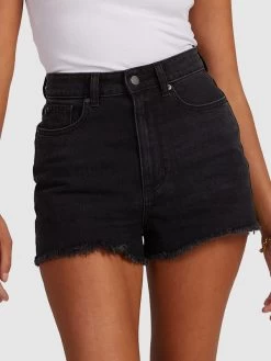 Roxy Womens Eva Denim Shorts