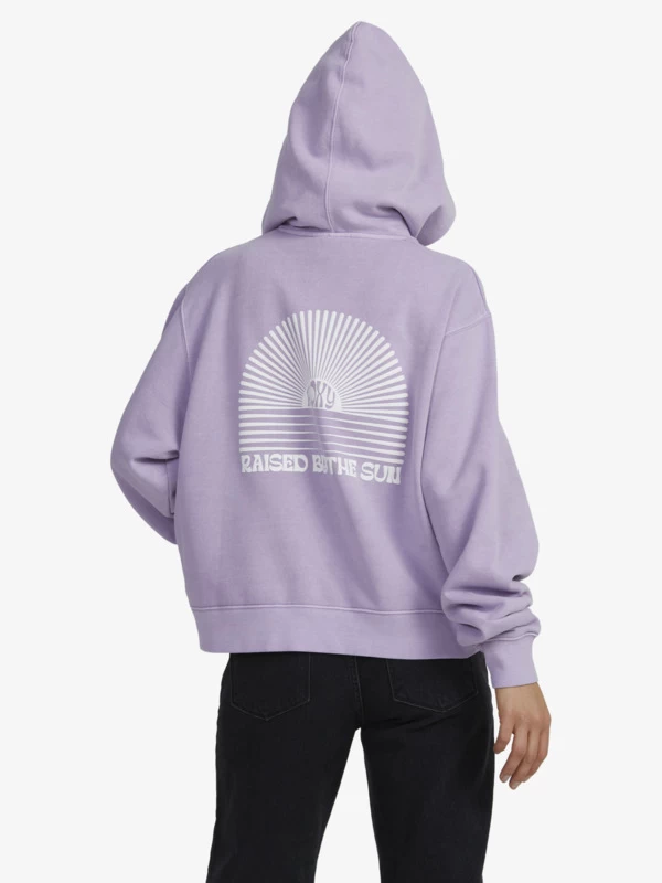 Roxy Womens First Day Oversized Pullover Hoodie - Image 2
