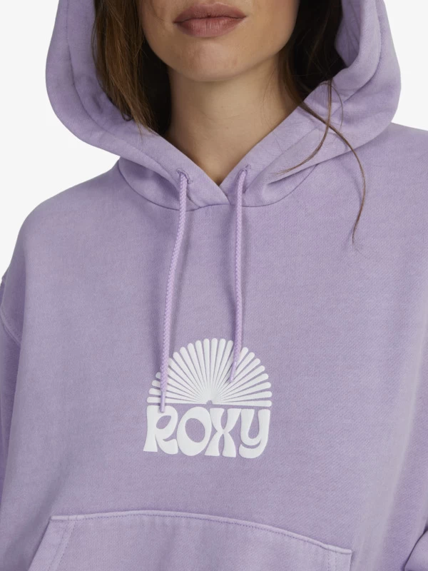 Roxy Womens First Day Oversized Pullover Hoodie - Image 3