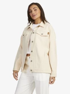 Roxy Womens The Ocean Is Calling Denim Jacket