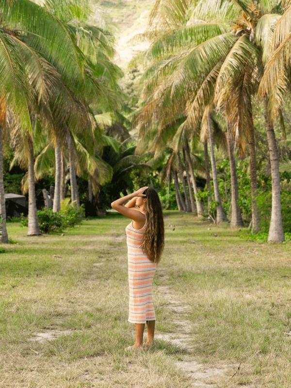 Roxy Womens Playa Del Amor Midi Dress - Image 5