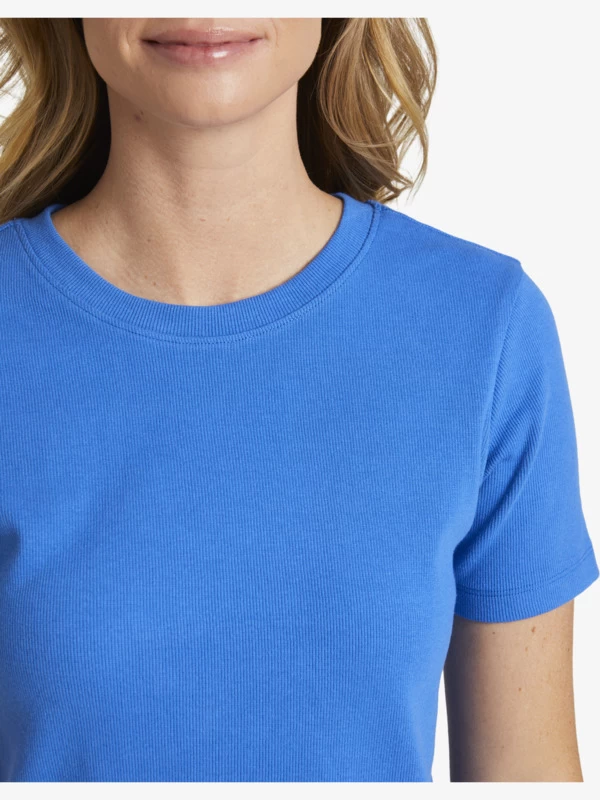 Roxy Womens Baseline Cropped T-Shirt - Image 4