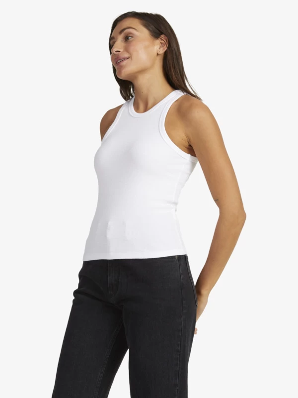 Roxy Womens Baseline Rib Knit Vest Top - Image 8