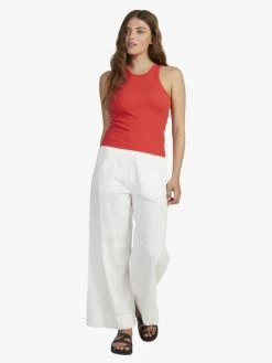 Roxy Womens Baseline Mock-Neck Top