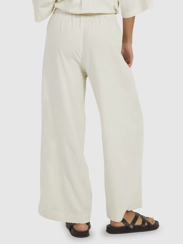 Roxy Womens Lekeitio Bay Cropped Palazzo Trousers - Image 7