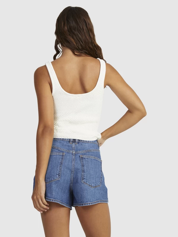 Roxy Womens Playa Del Amor Strappy Knit Vest Top - Image 2