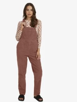 Roxy Womens Jana Cord Dungarees