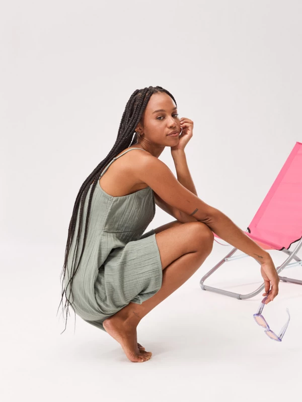 Roxy Womens Santorini Mini Slip Dress - Image 7