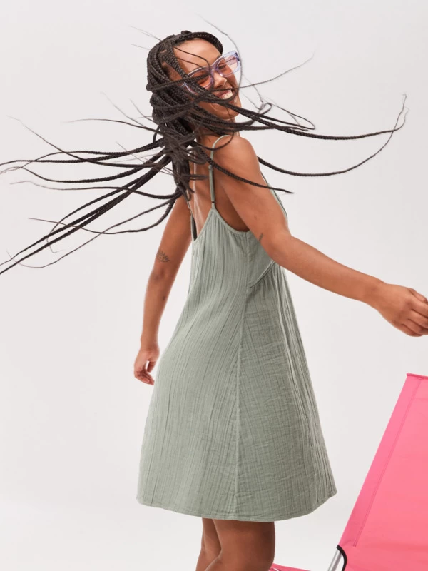 Roxy Womens Santorini Mini Slip Dress - Image 12