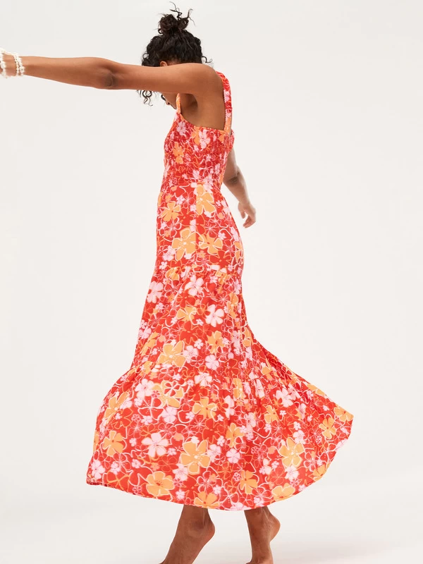 Roxy Womens Rosie Waves Maxi Dress - Image 6