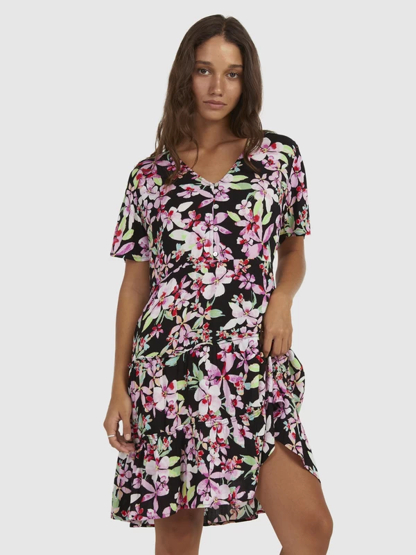 Roxy Womens Summer Of Sun Mini Dress - Image 2