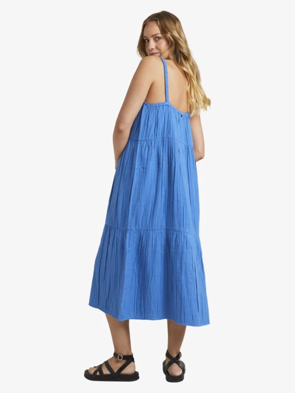 Roxy Womens Costa Del Sud Waiting Line Midi Dress - Image 4