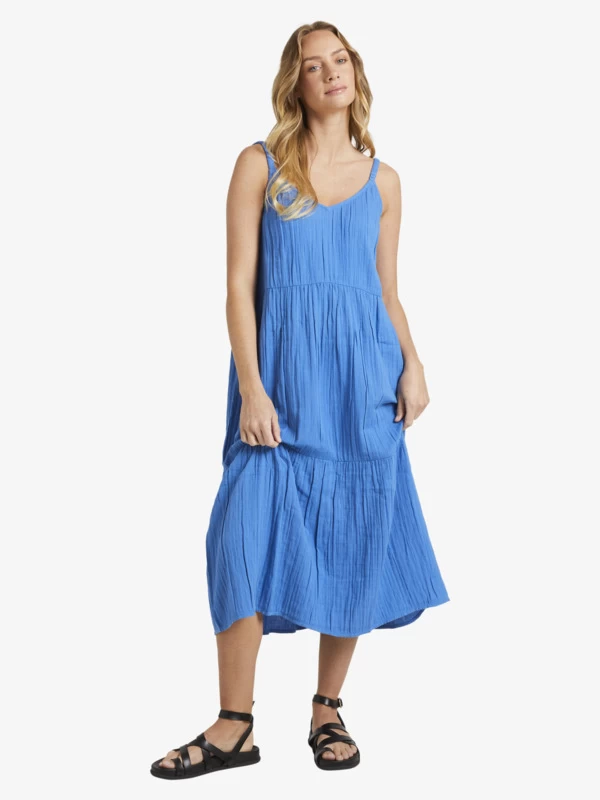 Roxy Womens Costa Del Sud Waiting Line Midi Dress - Image 2