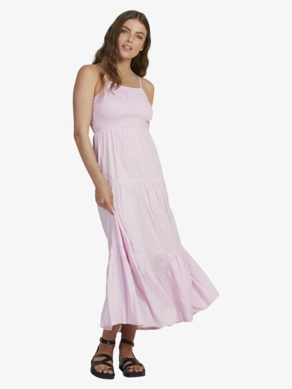 Roxy Womens Tiered Midi Dress - Image 4