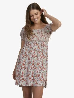 Roxy Womens Hello Petal Mini Dress