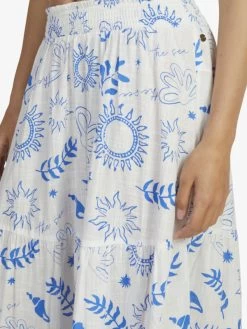 Roxy Womens Costa Del Sud Maxi Skirt