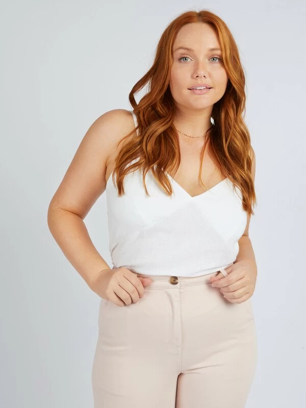 Roxy Womens Santorini Strappy Top