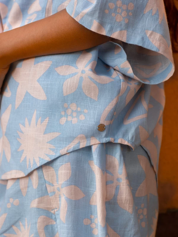 Roxy Womens Apres Surf Short Sleeve Shirt - Image 6