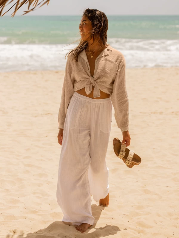 Roxy Womens Chasing Sun Days Long Sleeve Shirt - Image 9