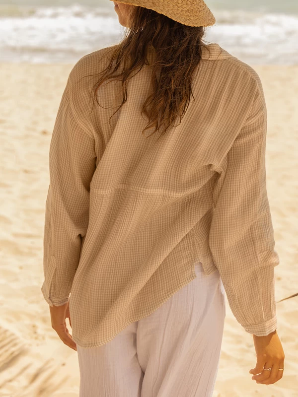 Roxy Womens Chasing Sun Days Long Sleeve Shirt - Image 4