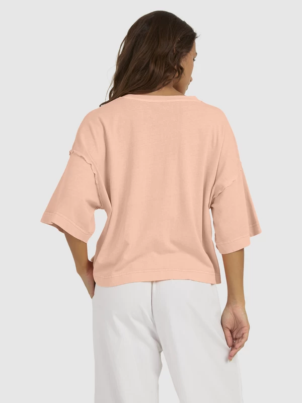 Roxy Womens Frozen Sunset Relaxed Fit T-Shirt - Image 6