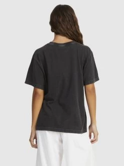 Roxy Womens Back To Land Relaxed Boyfriend T-Shirt