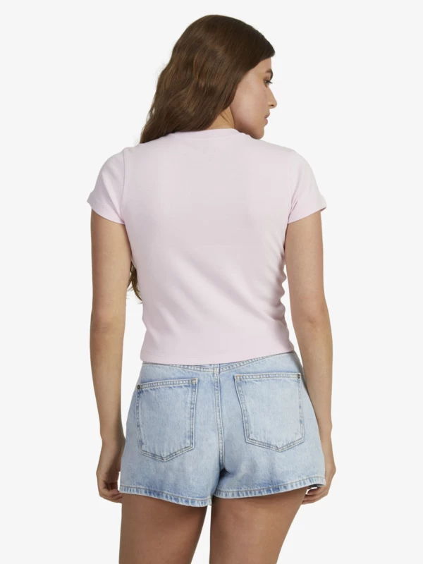 Roxy Womens Summertime Glow Boyfriend T-Shirt - Image 4