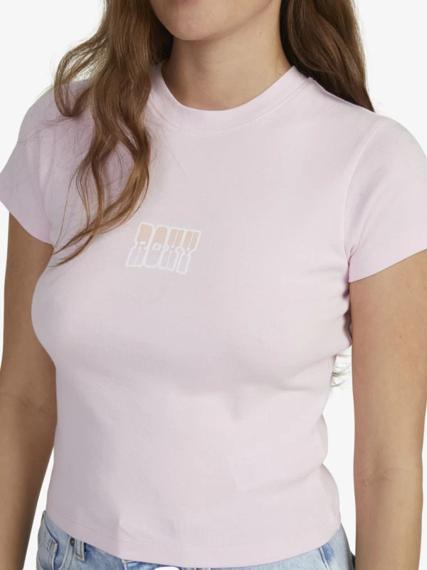 Roxy Womens Summertime Glow Boyfriend T-Shirt - Image 2