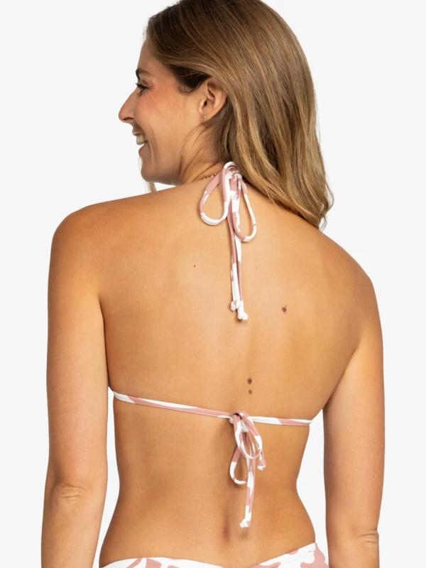 Roxy Womens Beach Classics Mini Tiki Tri Bikini Top