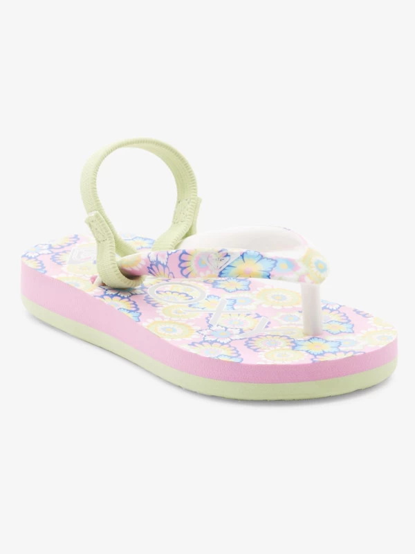 Roxy Girls Pebbles Flip-Flops - Image 5