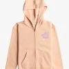 Roxy Girls 4-16 Surf Feeling Zip-Up Hoodie