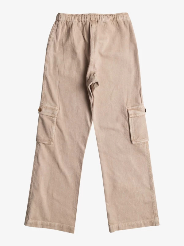Roxy Girls 4-16 Precious Cargo Cargo High Waist Trousers - Image 4