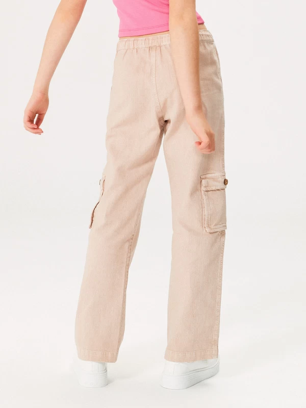 Roxy Girls 4-16 Precious Cargo Cargo High Waist Trousers - Image 5