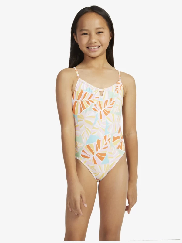 Roxy Girls 6-16 Jungle Mirage High Leg One-Piece Swimsuit - Image 4