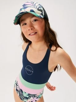 Roxy Girls 6-16 Ilacabo Active Active One-Piece Swimsuit