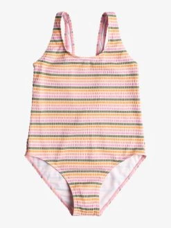 Roxy Girls 7-16 Mirage StripeOne Piece Swimsuit