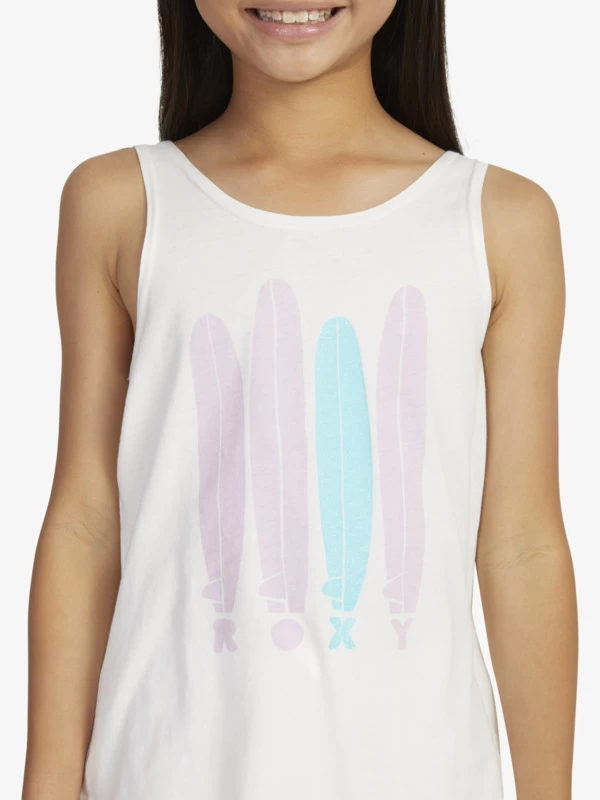 Roxy Girls 4-16 Following The Sun Relaxed Vest Top - Image 2