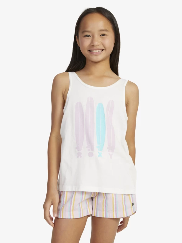 Roxy Girls 4-16 Following The Sun Relaxed Vest Top