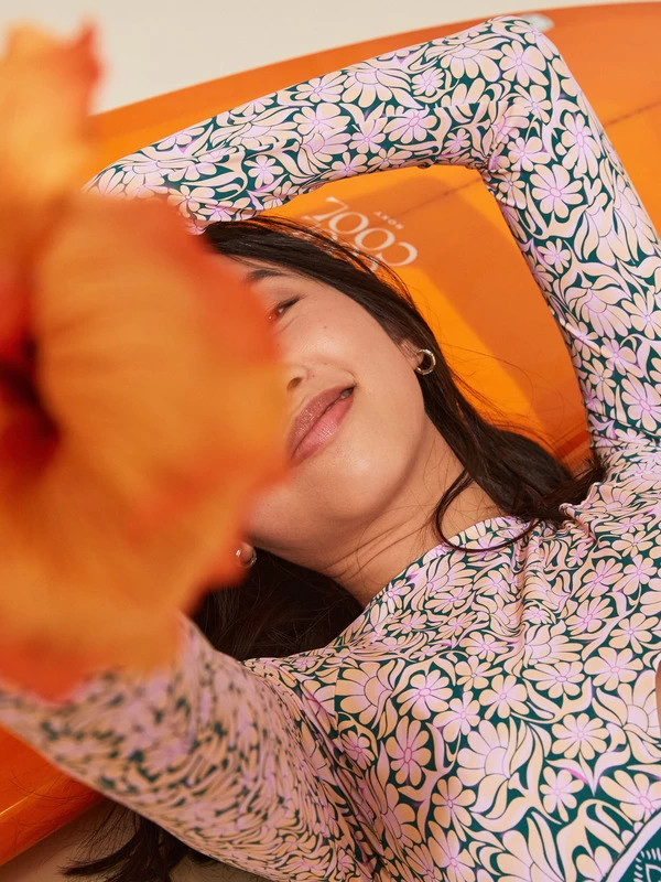 Roxy Womens Free Spirit Long Sleeve One-Piece Swimsuit - Image 8