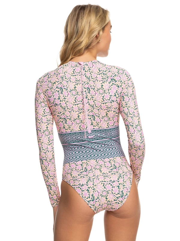 Roxy Womens Free Spirit Long Sleeve One-Piece Swimsuit - Image 4