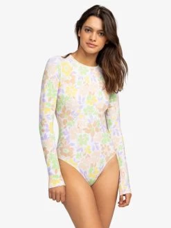 Roxy Womens Ephemere Long Sleeve Rashguard Onesie
