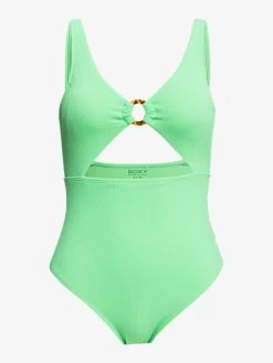Roxy Womens Colour Jam One-Piece Swimsuit