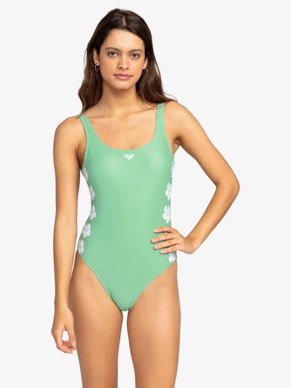 Womens OG ROXY High Leg One-Piece Swimsuit - Image 3